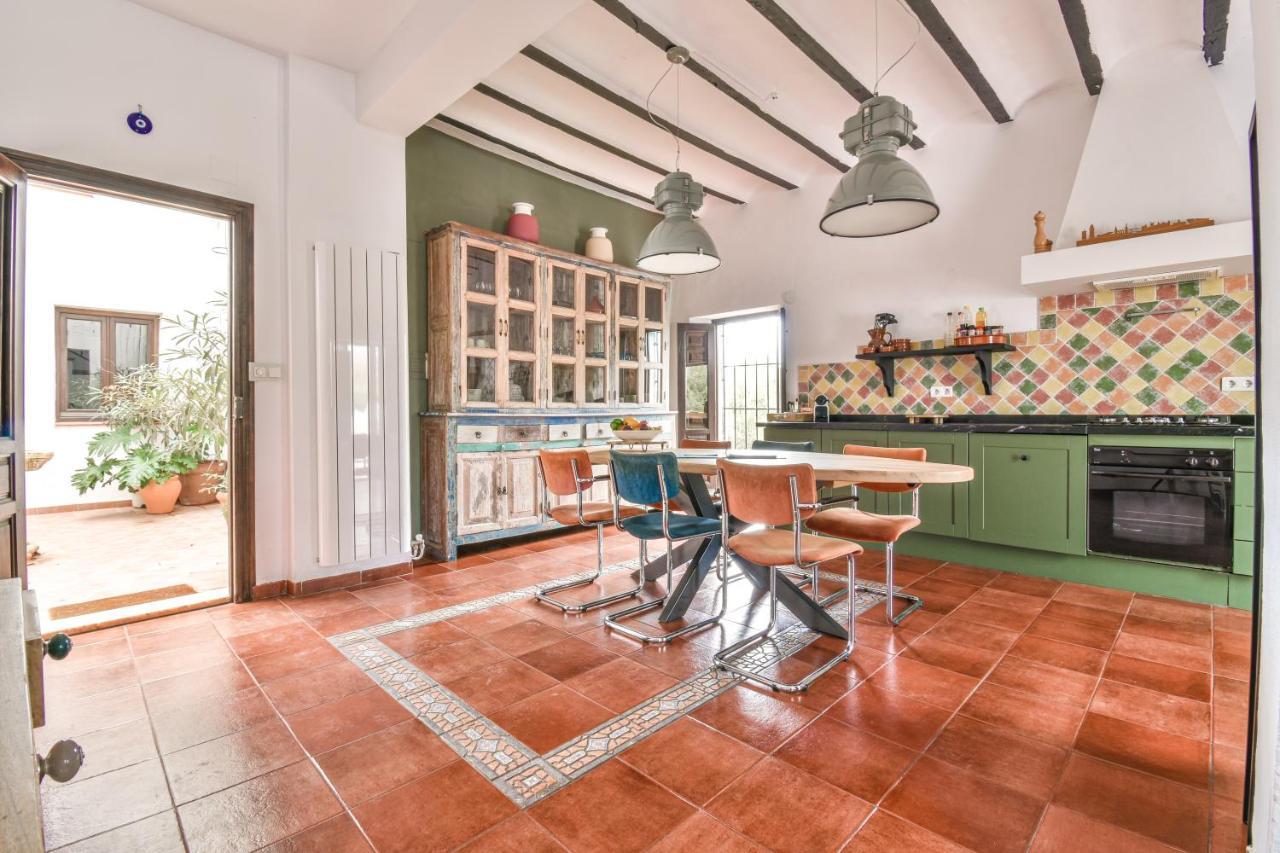 Casa Sol Y Aire - Vakantievilla In Dorp Met Prive Zwembad Pinos del Valle Eksteriør billede
