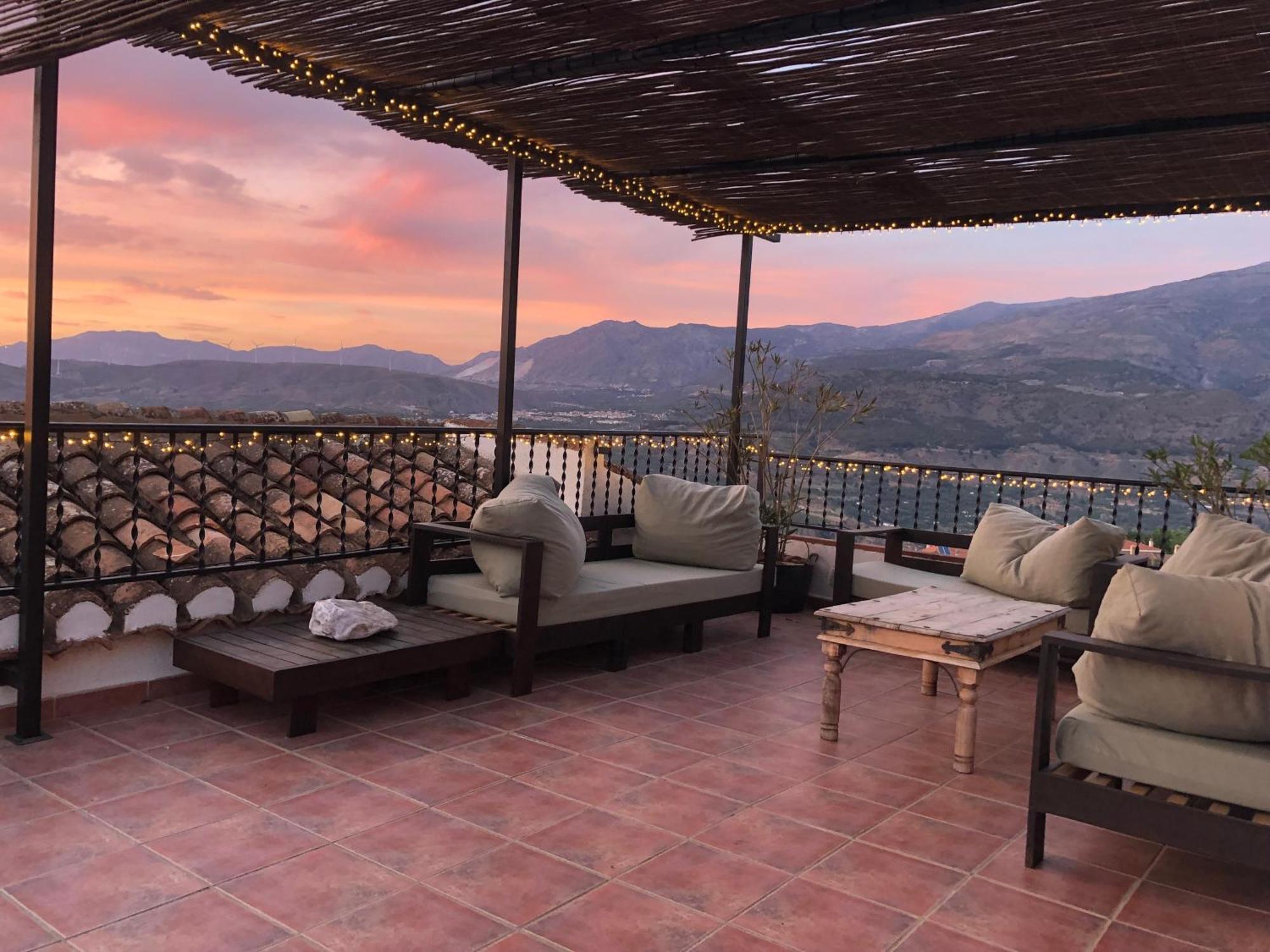 Casa Sol Y Aire - Vakantievilla In Dorp Met Prive Zwembad Pinos del Valle Eksteriør billede