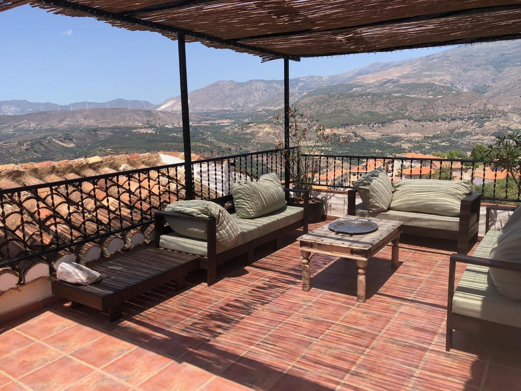 Casa Sol Y Aire - Vakantievilla In Dorp Met Prive Zwembad Pinos del Valle Eksteriør billede